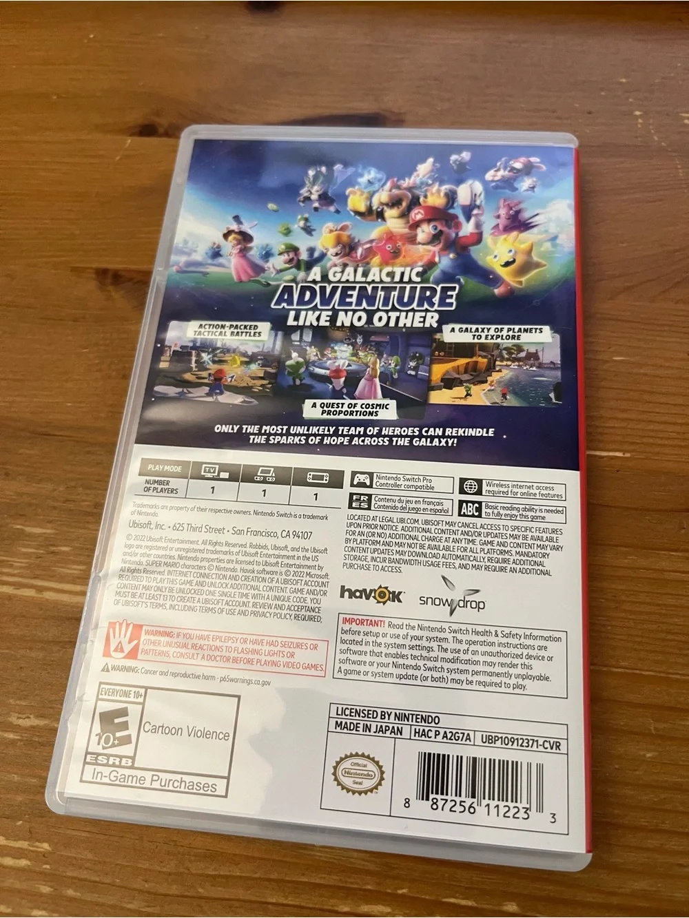 Nintendo switch game